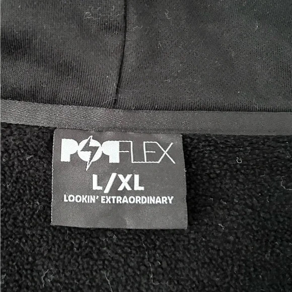 POPFLEX Black Cozy Hoodie - Picture 4 of 5